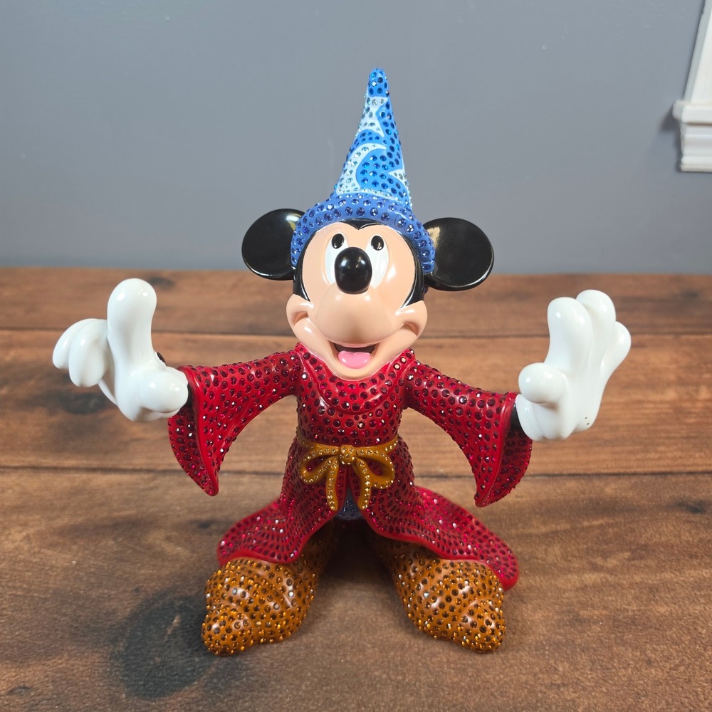 Disney Mickey Mouse Sorcerer Limited Edition 005/500 Arribas Brothers Swarovski